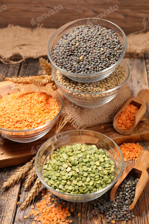 Preview: Assorted Of Lentils, Split Pea