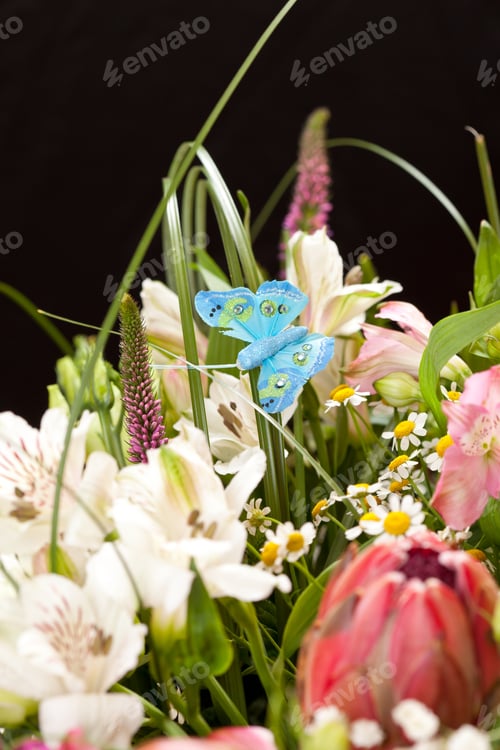 Preview: Bouquet Of Colorful Flowers