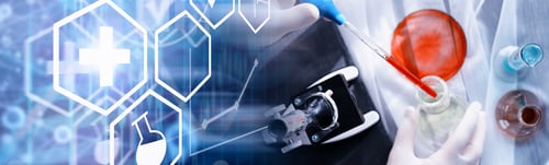 Preview: Laboratory Research. Drug Testing. Chemical Experiments In The Laboratory. Microscope Various Test