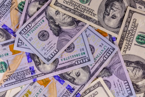 Preview: Pile of United States Hundred Dollar Bills