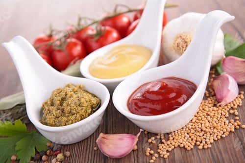Preview: Ketchup,Pesto And Mustard