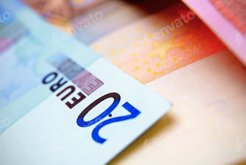 Preview: Euros Of A Banknote.