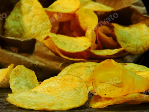 Preview: Bright Yellow Potato Chips