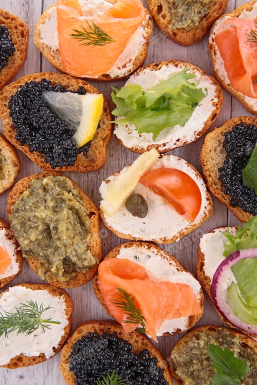 Preview: Canape, Buffet Food