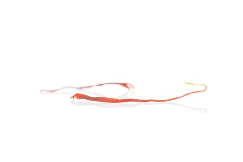 Preview: Group Of Two Whole Dry Shaffron Thread Isolated On White Background