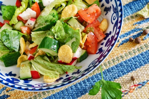 Preview: Salad With Corn Flakes