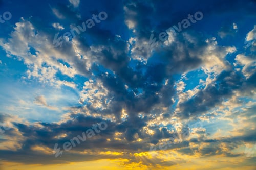 Vorschau: Himmel, Wolken, Himmel mit Wolken und Sonne
