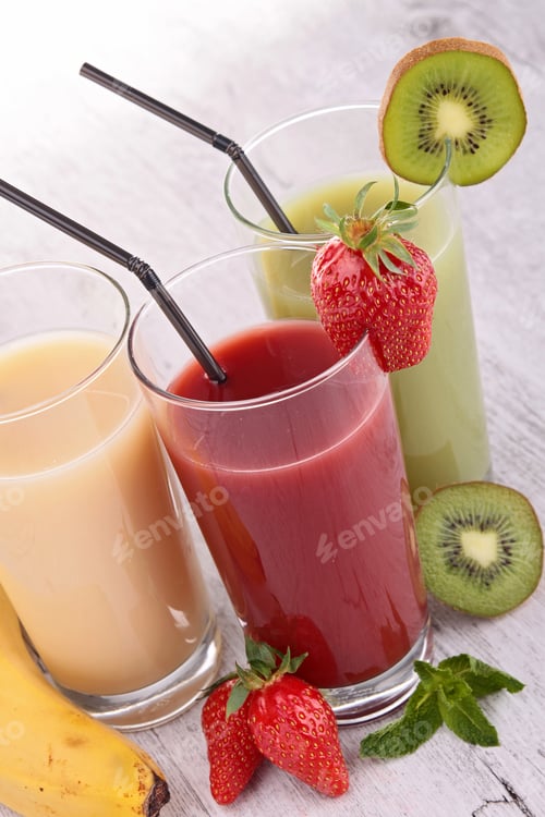 Preview: Assortment Of Fruit Juice
