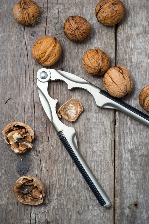 Preview: Walnuts On A Wooden Board