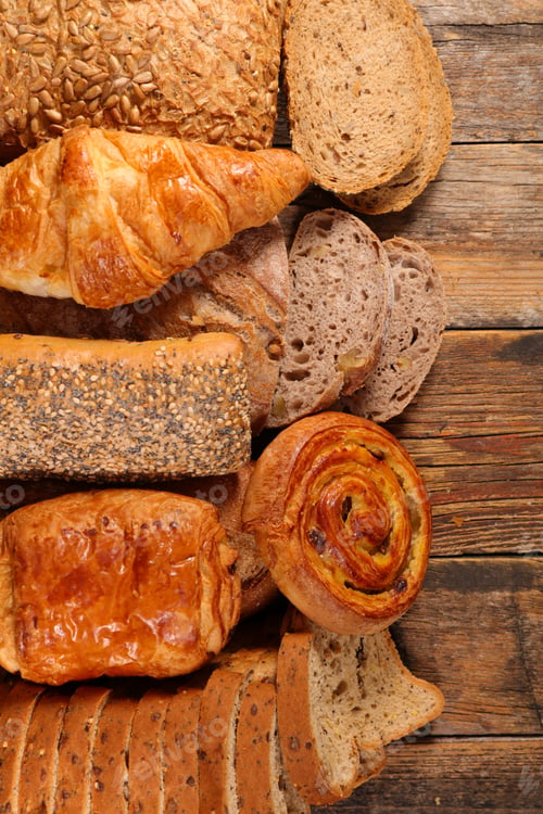 Preview: Assorted Traditional French Bread And Croissant