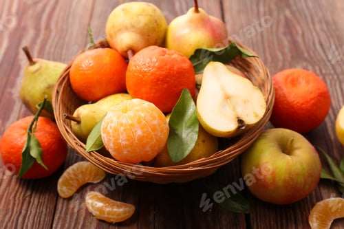 Preview: Pear, Apple And Clementine