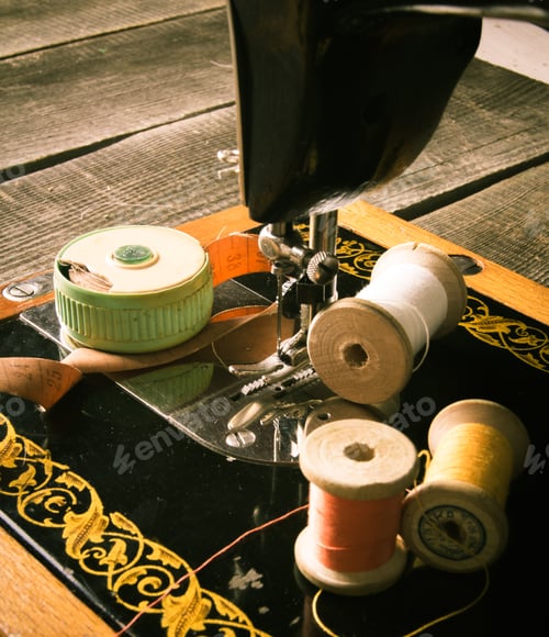 Preview: Sewing. The Sewing Machine And Tools.