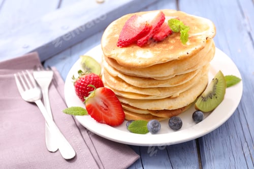 Preview: Pancake With Berry Fruit