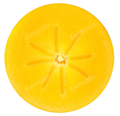 Preview: Persimmon Fruit Isolated On White Background