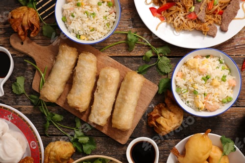 Preview: Assorted Asian Food