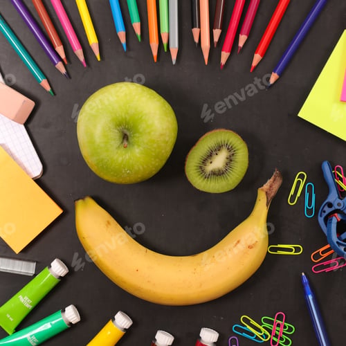 Preview: Happy Face With Fruit,Concept Lifestyle