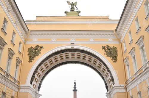 Preview: The Arch Of General Staff On Palace Square In St.Petersburg, Russia.