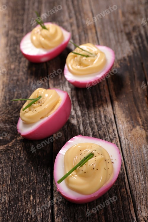 Preview: Beetroot Deviled Egg