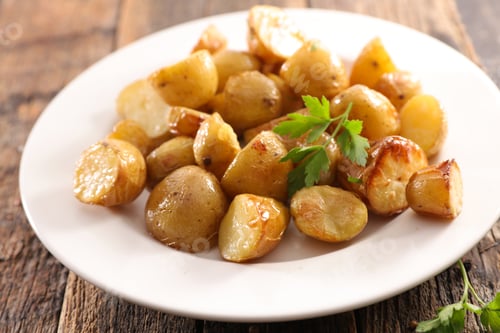 Preview: Plate Of Roasted Potato