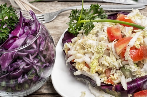 Preview: Vegetarian Summer Salad Of Fresh Vegetables