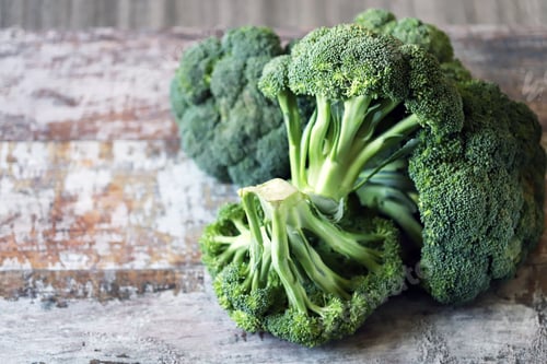 Preview: Fresh Broccoli. Healthly Food. Selective Focus. Harvest Broccoli.
