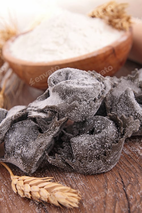 Preview: Close Up On Raw Italian Pasta