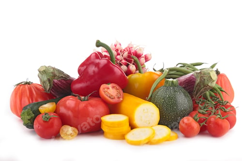 Preview: Isolated Heap Of Vegetables