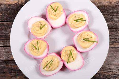 Preview: Beetroot Deviled Egg