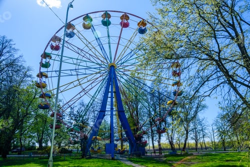 Preview: Ferris Wheel In City Park In Kremenchug, Ukraine