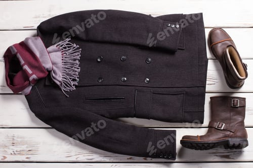 Preview: Stylish Men'S Clothing. Classic Style. Male Wardrobe.