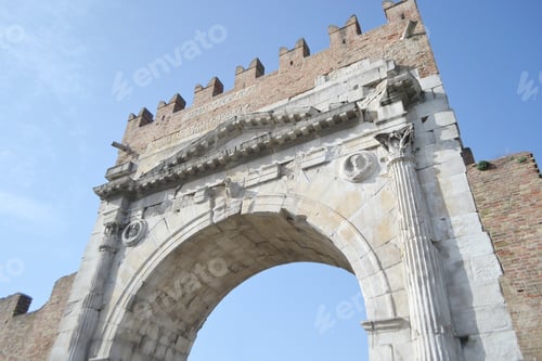 Preview: Arch Of Augustus In Rimini, Italy.