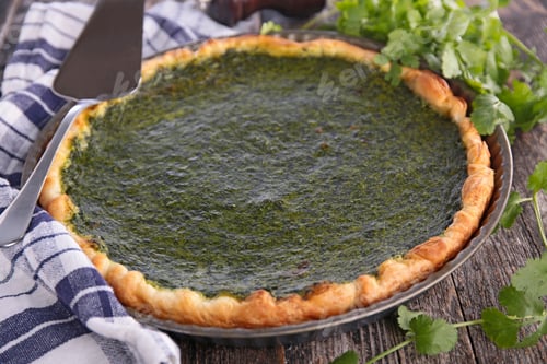 Preview: Homemade Spinach Quiche