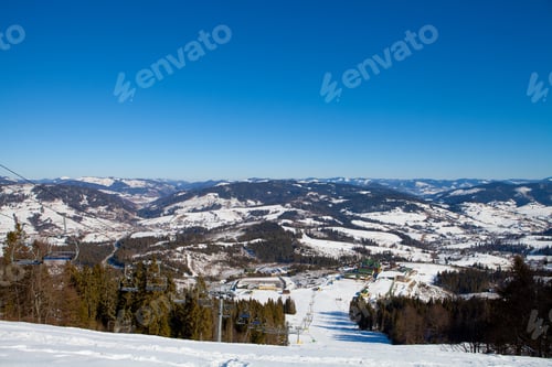 Preview: Beautiful Winter Mountains, Skiing Resort