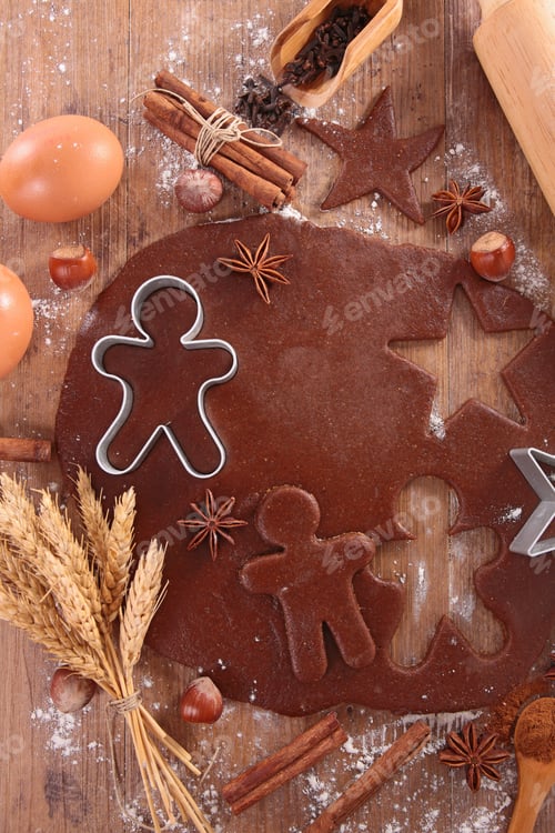 Preview: Gingerbread Cookie For Christmas
