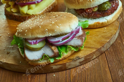 Preview: Butifarra Sandwich -Essential Peruvian Ham Sandwich.