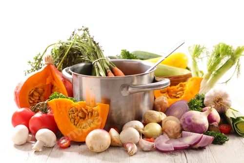 Preview: Vegetable And Cooking Pan