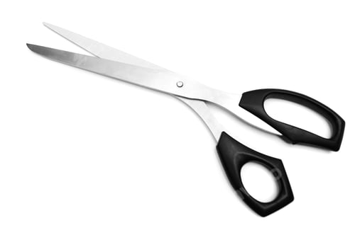 Preview: Scissors. On A White Background.