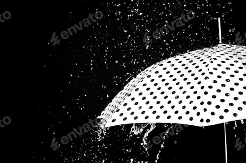 Preview: Rain Drop Umbrella Isolated