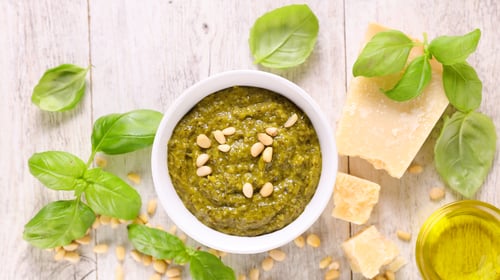 Preview: Pesto Sauce And Fresh Ingredient
