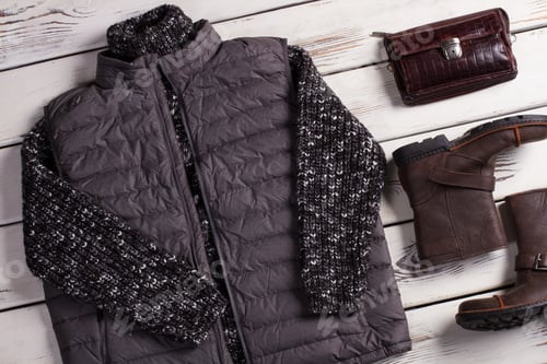 Preview: Fashionable Casual Clothing Of Brutal Man.