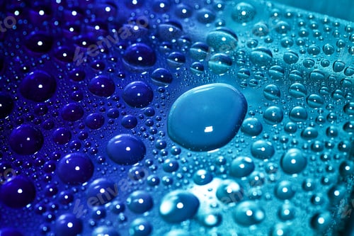 Preview: Water Drops On Abstract Background