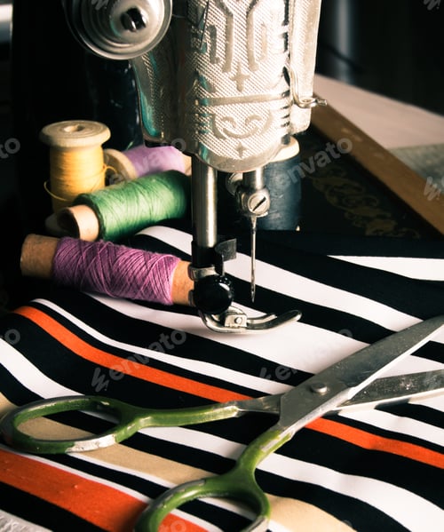Preview: Sewing. The Sewing Machine And Tools.