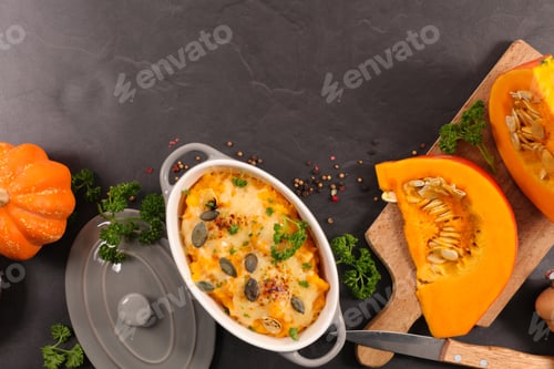 Preview: Pumpkin With Cheese- Top View