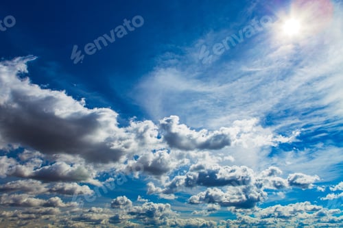 Vorschau: Blauer Himmel, Wolken