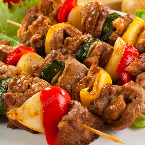 Preview: Grilled Meat And Vegetables