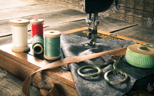 Preview: Sewing. The Sewing Machine And Tools.