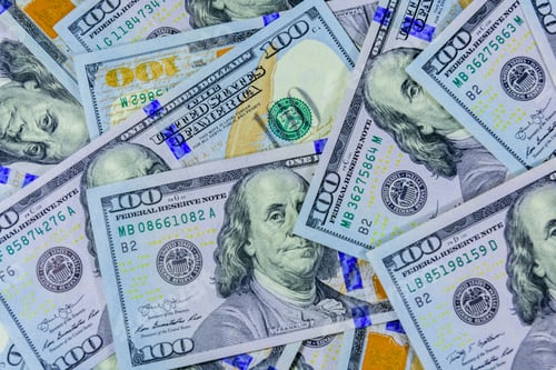 Preview: United States Hundred Dollar Currency Background