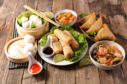 Preview: Asian Food Assorted