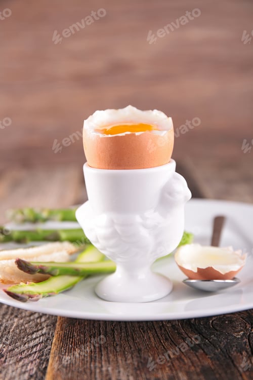 Preview: Soft Boiled Egg And Asparagus