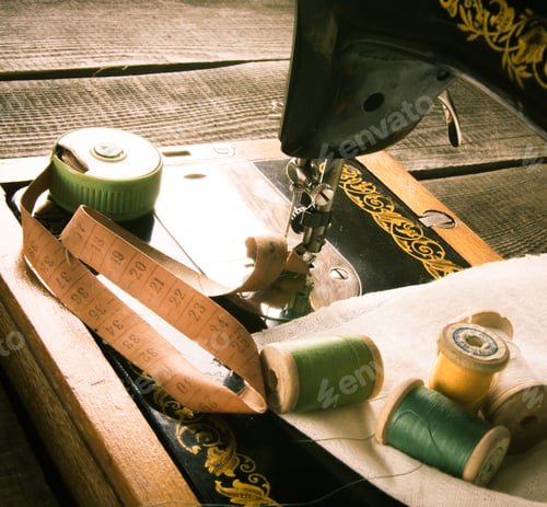 Preview: Sewing. The Sewing Machine And Tools.